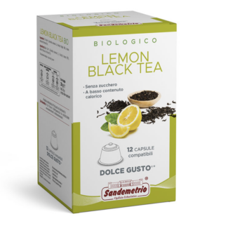 Lemon black tea per capsule Dolce Gusto*