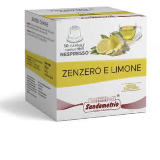 Infuso zenzero e limone per Nespresso® - San Demetrio 10 capsule