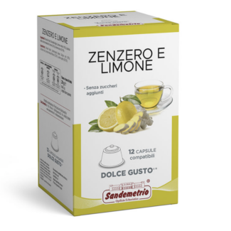 Infuso zenzero e limone per capsule Dolce Gusto*