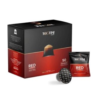 Tostini capsula caffè nespresso da 50 red