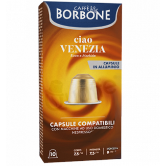 Capsule In Alluminio COMPATIBILI con macchine Nespresso®* Miscela CIAO VENEZIA
